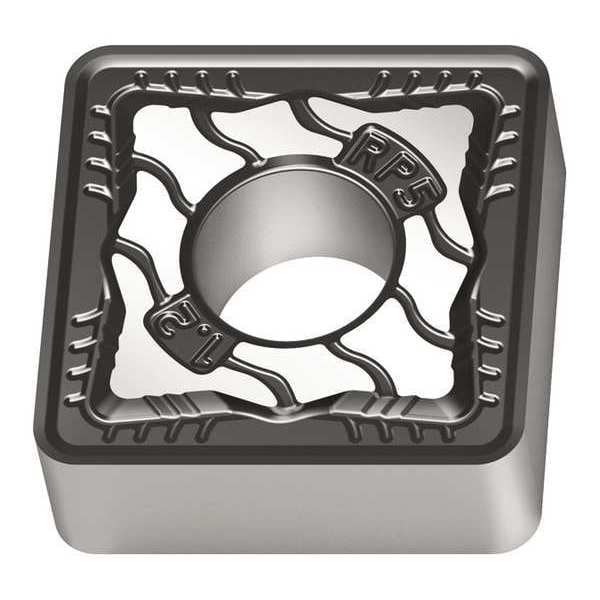 Square Turning Insert, Square, 5/8 in, SNMG, 3/64 in, Carbide