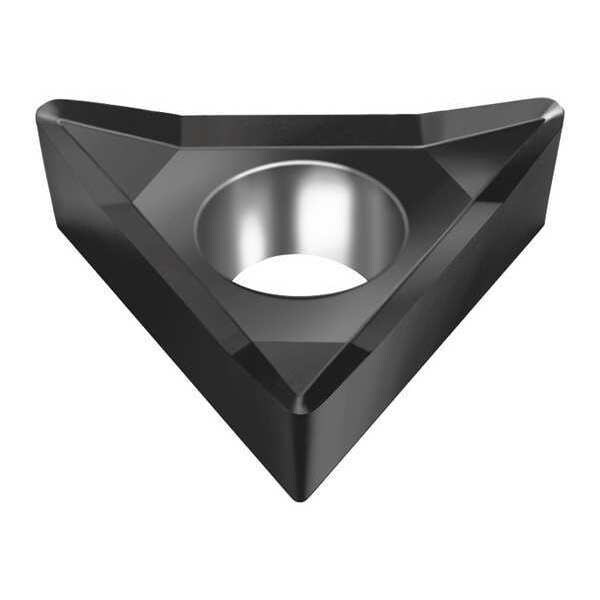 Triangle Turning Insert, Triangle, 1/4 in, TCGT, 0.1 mm, Carbide