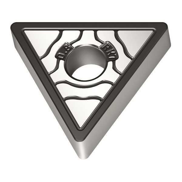 Triangle Turning Insert, Triangle, 3/8 in, TNMA, 0.8 mm, Carbide