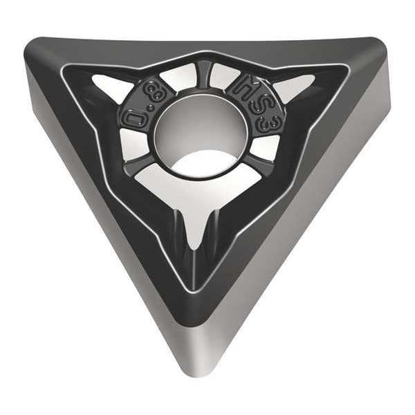 Triangle Turning Insert, Triangle, 3/8 in, TNMG, 0.8 mm, Carbide