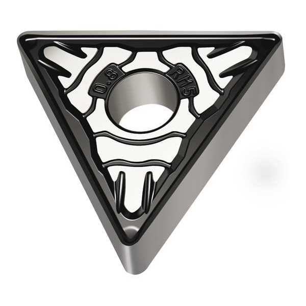 Triangle Turning Insert, Triangle, 3/8 in, TNMG, 0.8 mm, Carbide