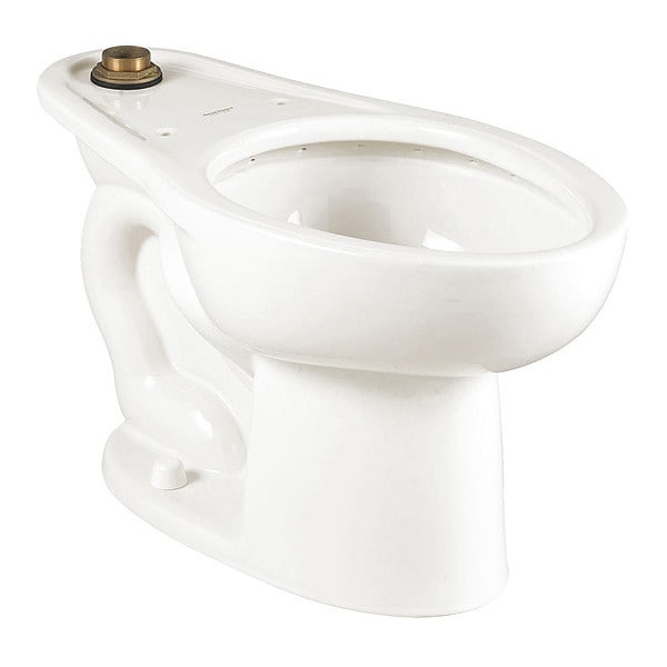 Madra 1.1-1.6GPF ElongBwlEvrclenWh, 1.1 to 1.6 gpf, Flushometer, Floor Mount, Elongated, White