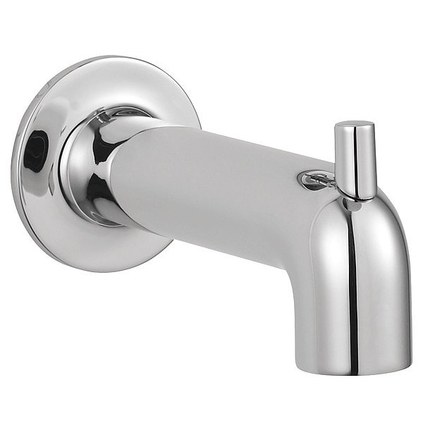 Tub Spout, Polished Chrome, Wall