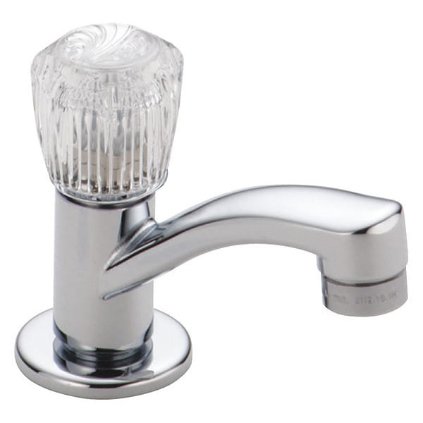 Single Handle Single Hole Lavatory Faucet, Single Hole Mount, Chrome Single hole installation Hole