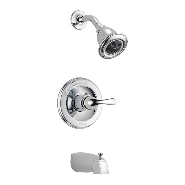 Faucet Tub & Shower Tub / Shower Faucet, Wall, Chrome
