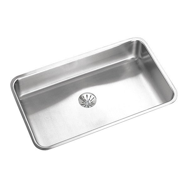 Sink, Undermount Mount, 0 Hole, Lustrous Satin