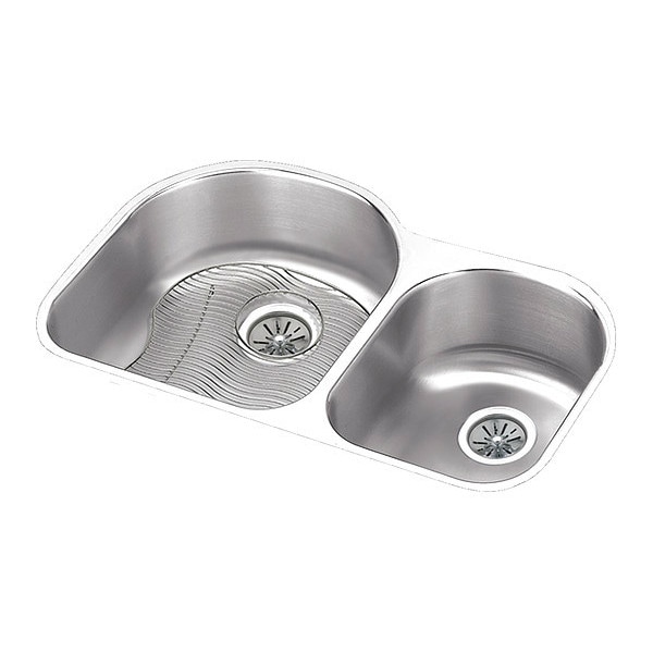 Sink, SS, 31.25x20x10", 60/40, Undr