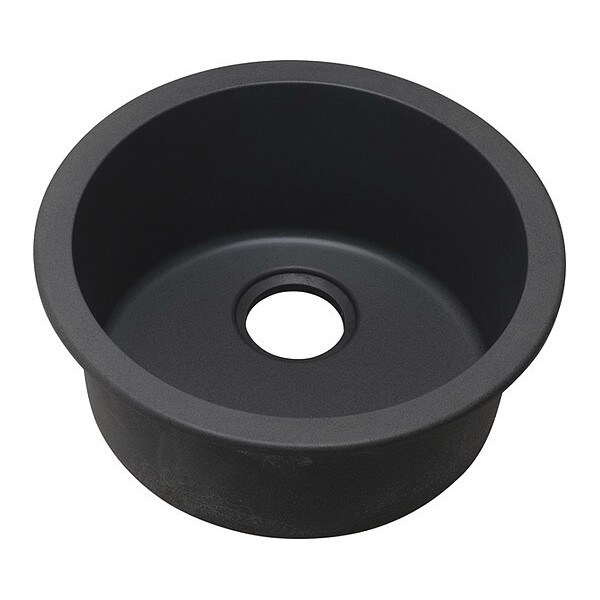 Sink, 18.12x18.12x7.5", Dual, Blk