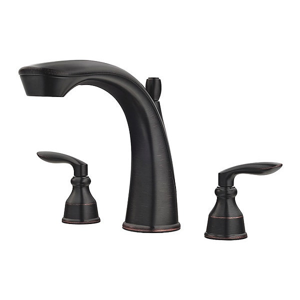 Dual Handle Tub Trim, Tuscan Bronze 3 Hole