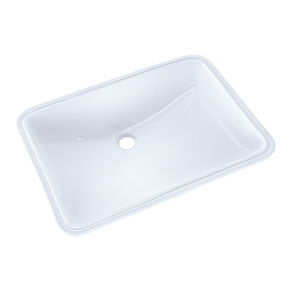 Lavatory w/Sanagloss, Undr Cntr, 21-14x14"