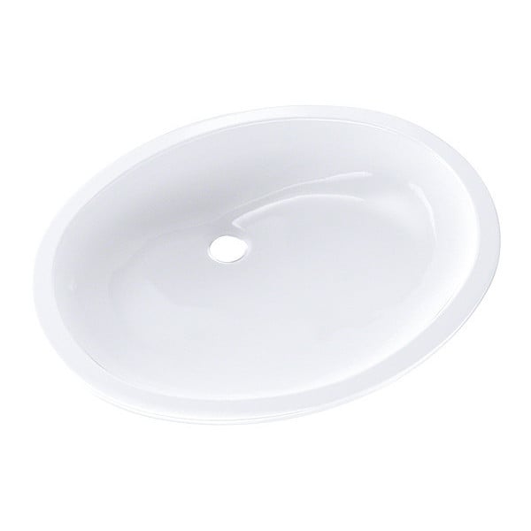 Undermount Bathrm Sink, Ceramic Glaze, 19"