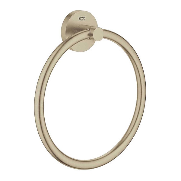 Bathroom Towel Ring, Brushed Nickel