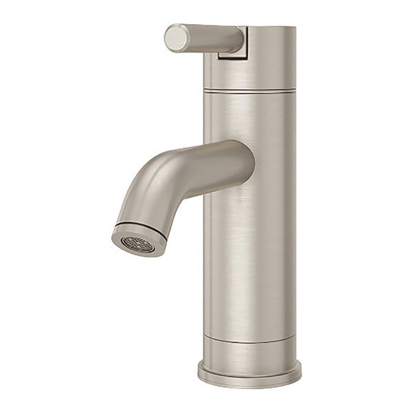Single Handle 1  or 3 Hole Bathroom Faucet, Brushed Nickel