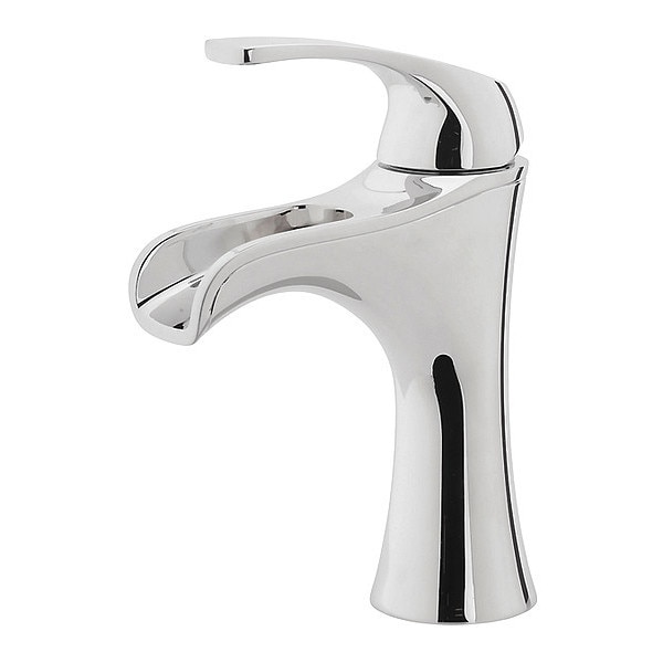 Single Handle 4" Mount, 1  or 3 Hole Bathroom Faucet, Polished chrome