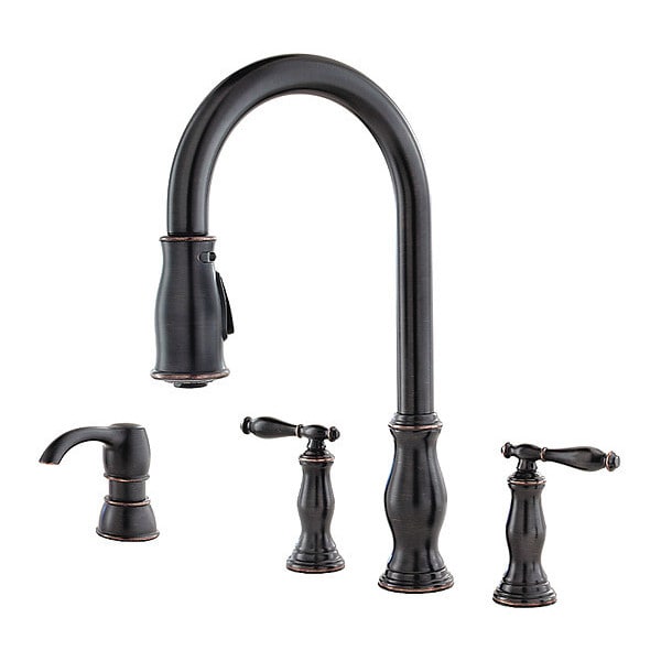 Residential 3 or 4 Hole Kitchen Faucet