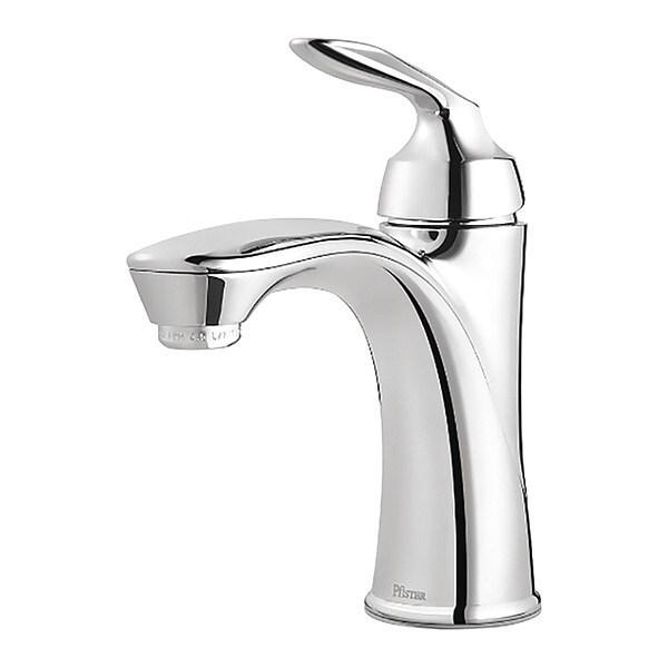 Single Handle 1  or 3 Hole Bathroom Faucet, Polished chrome