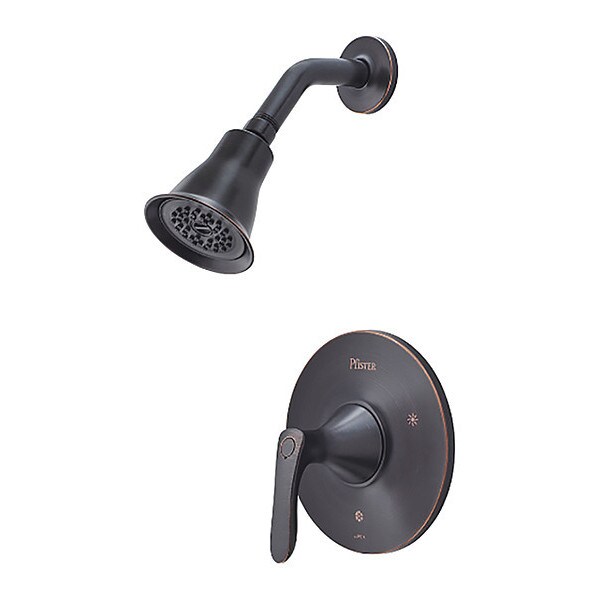 Tub/Shower Trim, 1-Handle, Tuscan Bronze