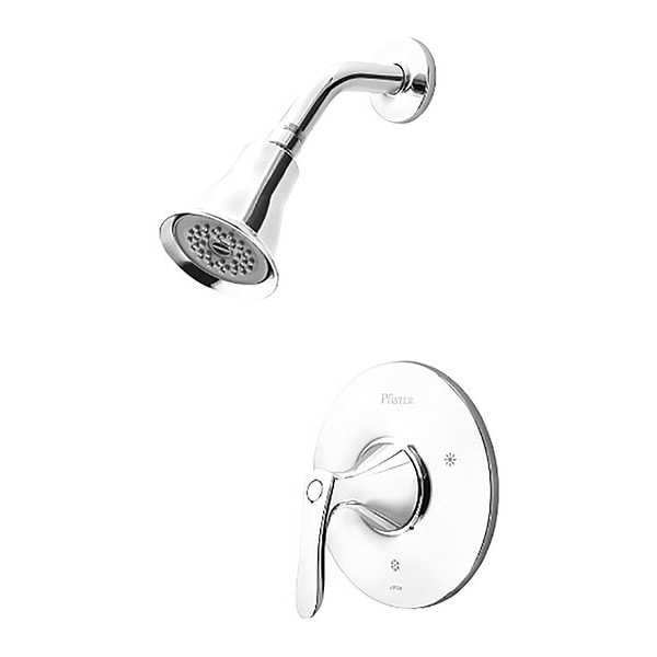 Shower Trim, 1-Handle, Polished Chrome