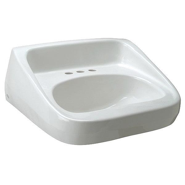 Arm Lavatory, Wall Hung, High Back, 20x18"