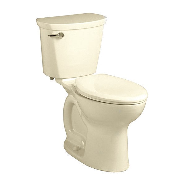 Cadet Pro Rh El 12"R L/Seat Bon, 1.28 gpf, Cadet Flushing System, Floor Mount, Elongated, Bone