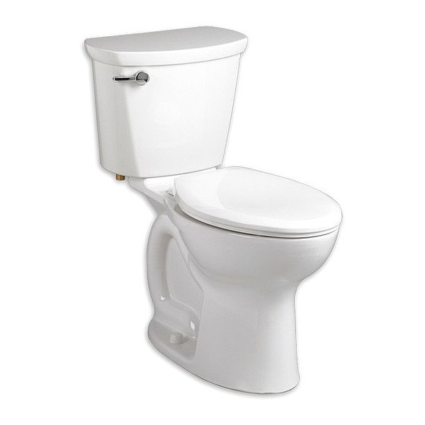 CadetPro Rh El 10" R 6LL/Seat Wh, 1.6 gpf, Cadet Flushing System, Floor Mount, Elongated, White