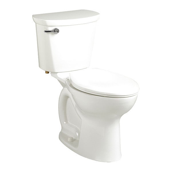 CadetPro Rh Rf 10" R 6LL/Seat Wh, 1.6 gpf, Cadet Flushing System, Floor Mount, Round, White