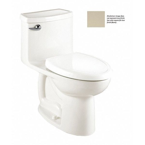 Compct Cadet3 Fwise 1 Pc Toilet Bon, 1.28 gpf, Cadet Flushing System, Floor Mount, Elongated, Bone