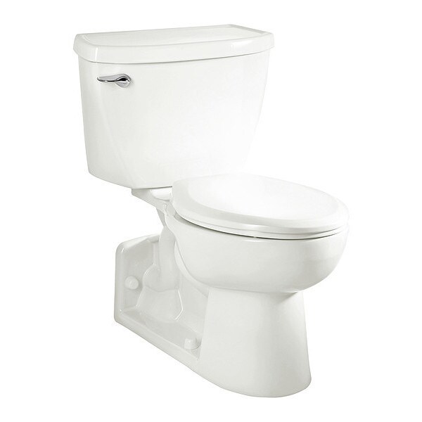 Yrkville 1.1GPF Fwise ElongToiletWh, 1.1 gpf, Pressure Assist Tank, Floor Mount, Elongated, White