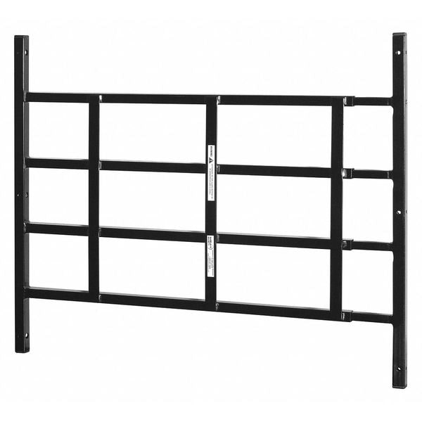 Window Security Guard, Fixed, Steel