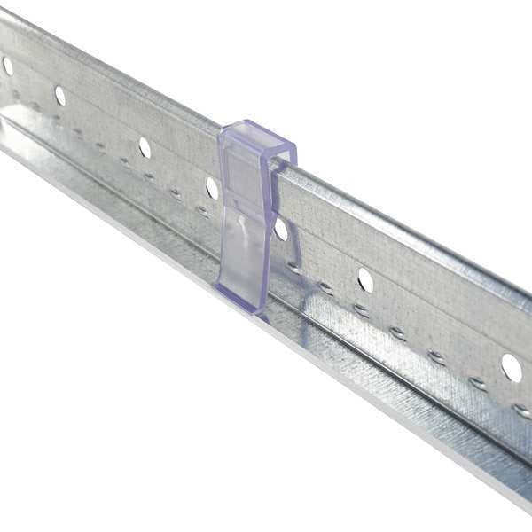 Ceiling Tile Hold Down Clip, PK50