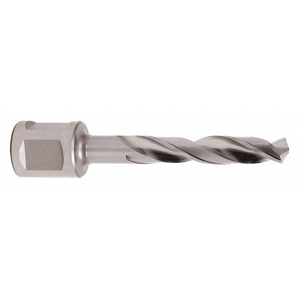 Twist Drill Bit, High Speed Steel, 3/8"