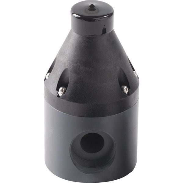 Relief Valve, 1/2", PVC/TFE/EPDM, Adjustable 10-150 psi, FPT