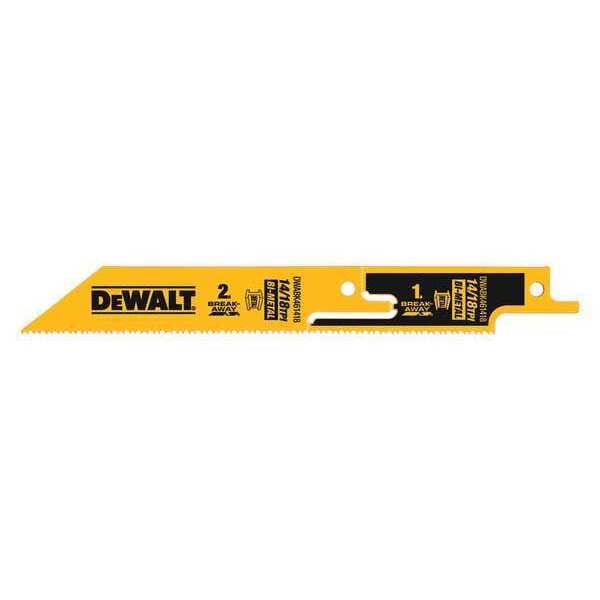 Breakaway Recip Blade, 6", 14/18TPI, PK25