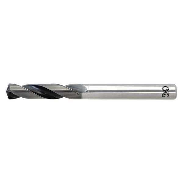 Screw Machine Drill Bit, #12 Size, 140  Degrees Point Angle, Solid Carbide, WXL Finish, Spiral Flute