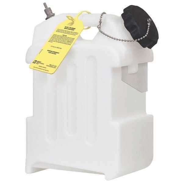 2 1/2 gal Square Bucket, White, Plastic