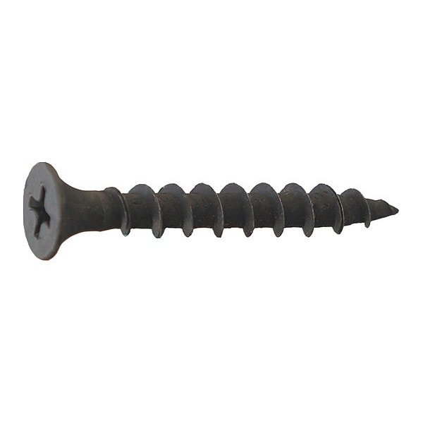 Drywall Screw, #10 x 1-1/2 in, Phillips Drive, 5000 PK