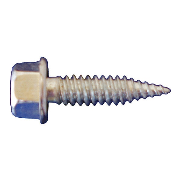 #8-32 x 1/2 in Hex Hex Machine Screw, Zinc Plated Steel, 8000 PK