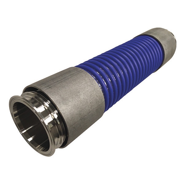 Food Grade Hose Assembly, 4" ID x 5 ft.