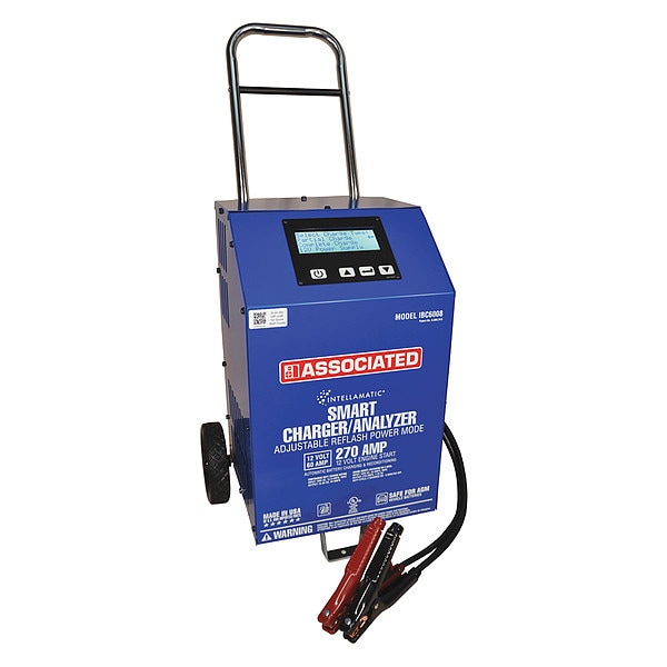Battery Charger, Output 10.8V, Input 12.2A, Automatic/Manual: Manual