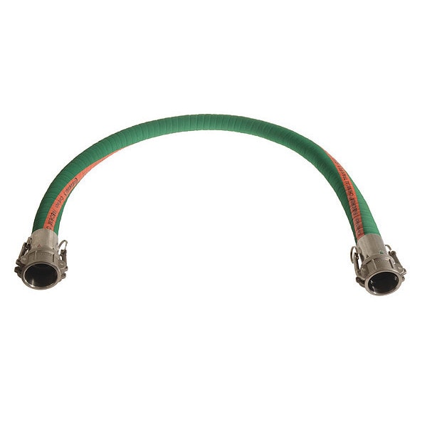 Chemical Hose Assembly, 3" ID x 8 ft.