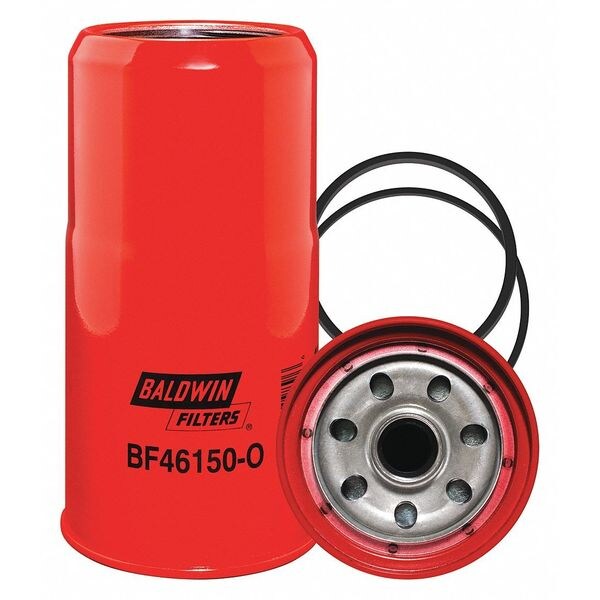 Fuel Filter, 4-27/32" O.D., Spin-On Design