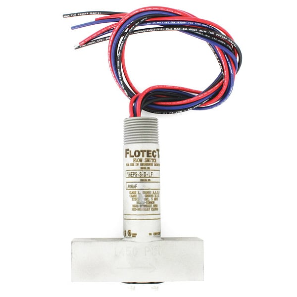 Liquid Flow Switch, DPDT, 125/250VAC