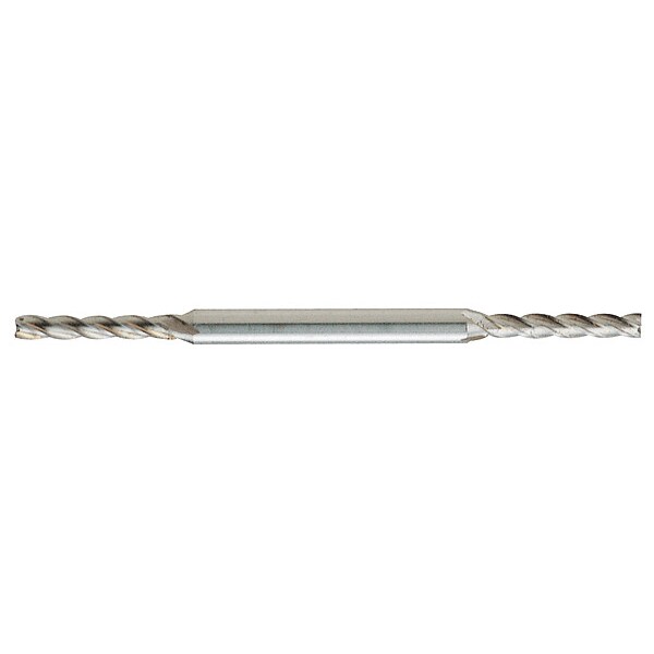 Square End Mill, Double End, 1/8", Cobalt