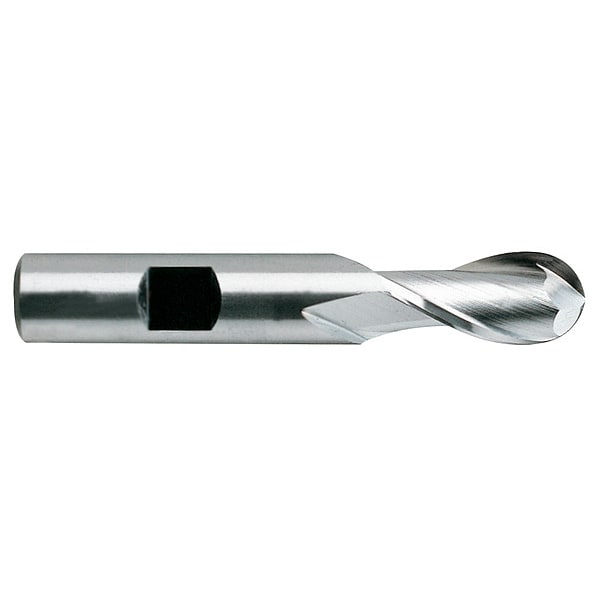 Ball End Mill, 0.125 in, Cobalt