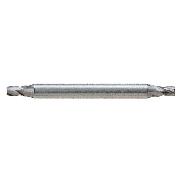 Square End Mill, Double End, 1/16", HSS