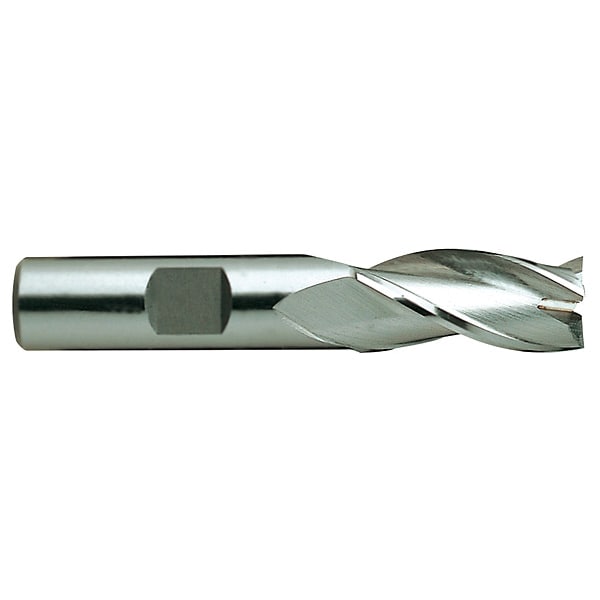 Square End Mill, 0.125 in, Cobalt