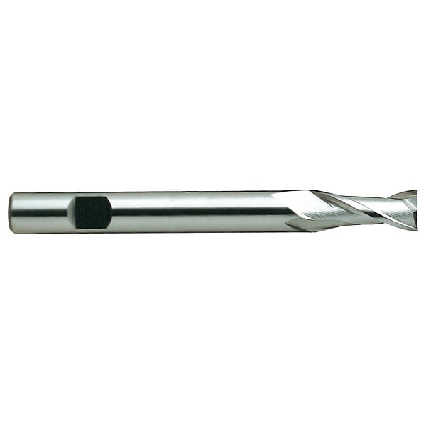 Square End Mill, Single End, 7/8", Cobalt