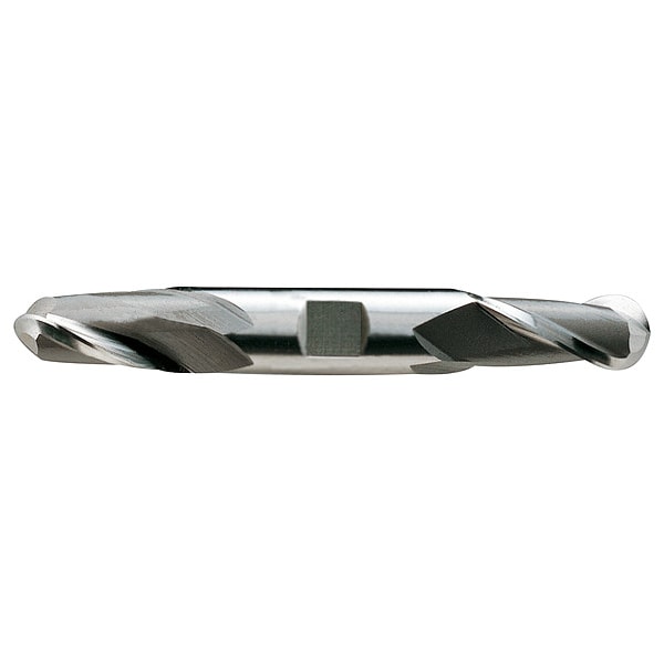 Ball End Mill, Double End, 1", Cobalt