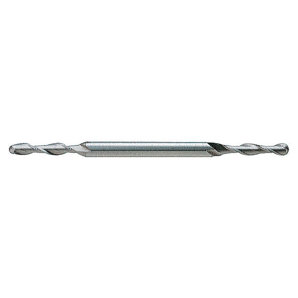 Ball End Mill, Double End, 1/8", Cobalt