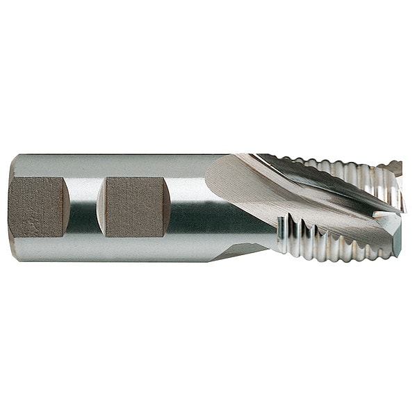 Square End Mill, Single End, 1/4", Cobalt